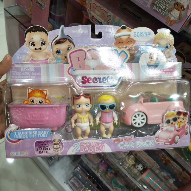 baby secrets car pack