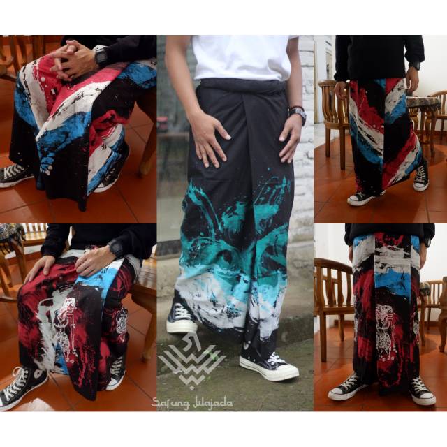 SARUNG ABSTRAK | SARUNG BATIK ABSTRAK HANDMADE