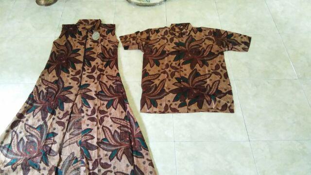 Couple Tunik Batik Sogan (geser)