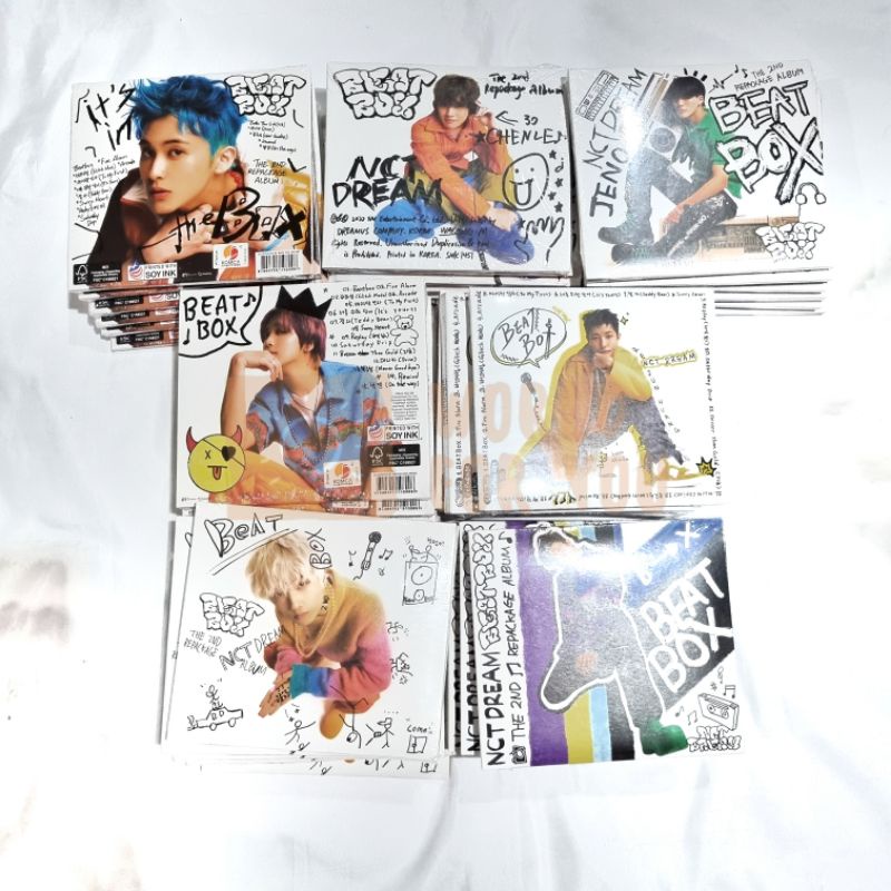 [READY] NCT Dream Beatbox Photobook Digipack New School Ver. Young star Chenle Jaemin Jeno Jisung Ha