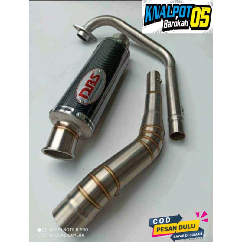 KNALPOT SATRIA FU DBS CARBON STENLIS MODIFIKASI(Gratis Laser Nama)