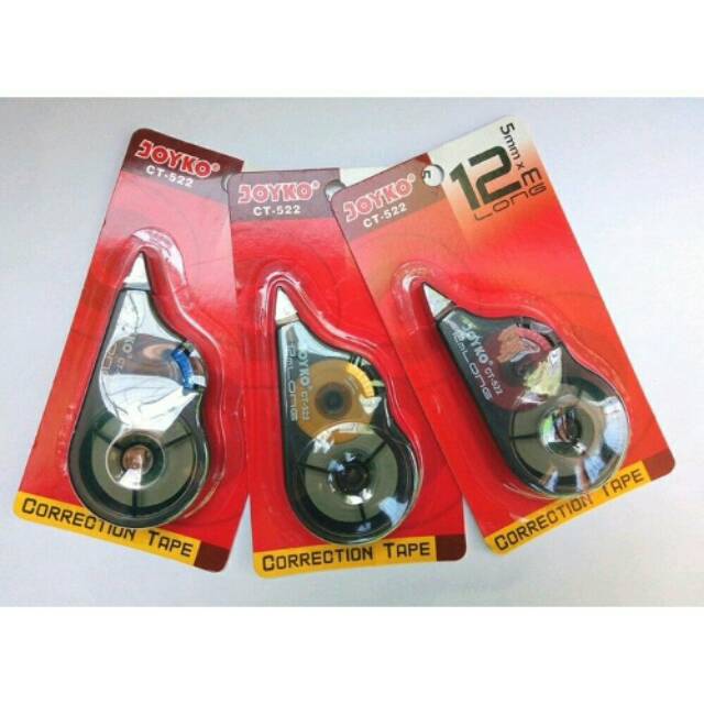 

Correction Tape/ Tip Ex kertas 12 Meter
