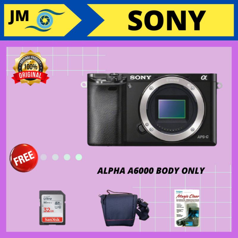 Camera SONY A6000 Body Only