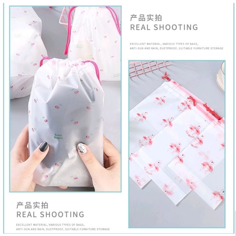 TRAVEL POUCH ORGANIZER SERBAGUNA POUCH SERUT / POUCH ANTI AIR KB