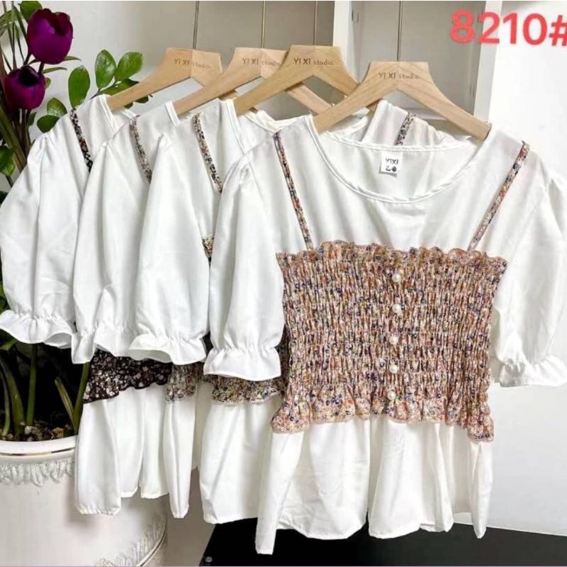 Top Blouse Import Korean Style Ori / Atasan Wanita Yixi