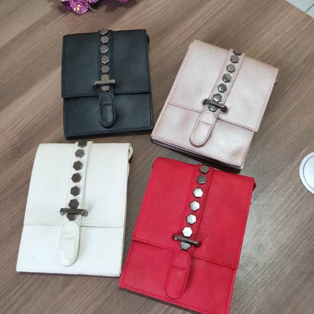 tas impor wanita  selempang bahan kulit