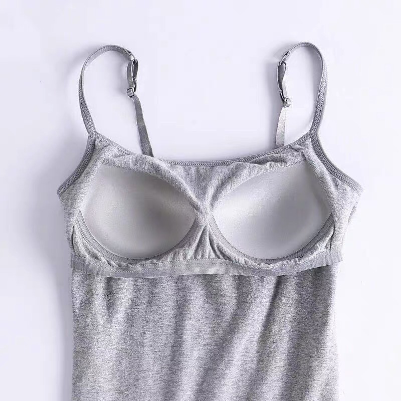 CLOUWNY - Tanktop Bra - Ada Cup Busa Wanita Allsize Kecil Sampai Jumbo-8