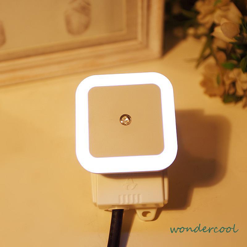 Induksi Night Light Control Plug-In Cerdas Cahaya Cahaya Lampu Lampu Bulat Ledut Bulat-Won