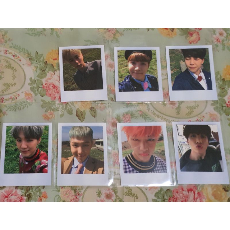 YOUNG FOREVER PC PHOTOCARD POLAROID RM jin suga jhope jimin V JK