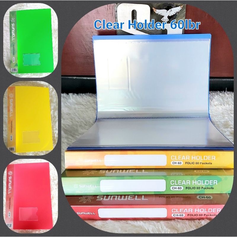 

Map Clear Holder/Dokument Keeper 60lbr Folio Sunwell Mrh/Kng/Hj/Biru