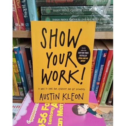 Buku SHOW YOUR WORK by Austin Kleon