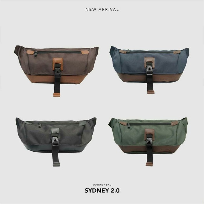Jual Jual Waistbag Sydney/ Waist Bag Pria/Tas Pinggang Journey Bag/Tas  Selempang Terlaris Indonesia|Shopee Indonesia