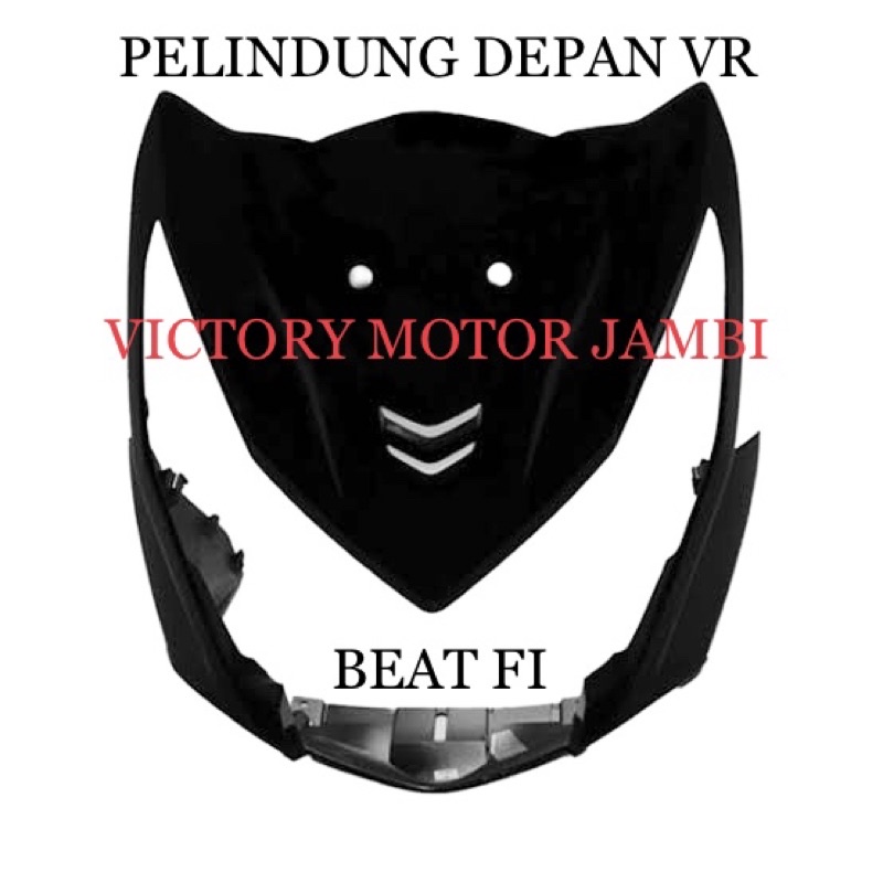 KAP PANEL PELINDUNG DEPAN BEAT FI HITAM VR