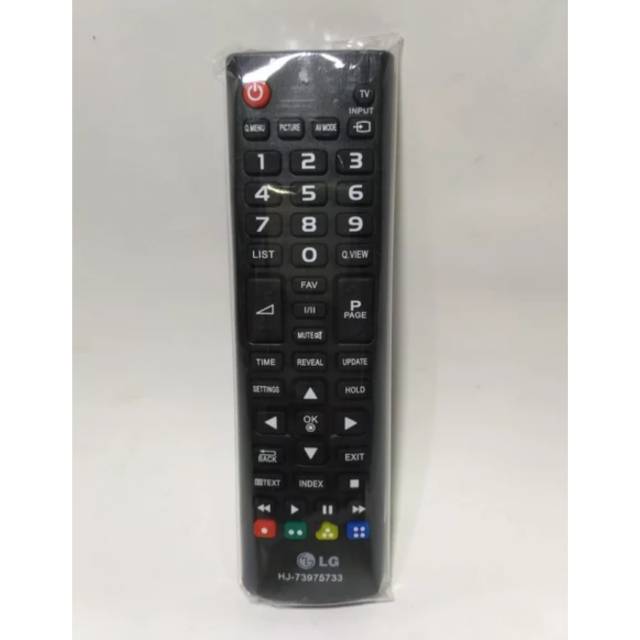 Remote Tv LCD LED LG remot free baterai