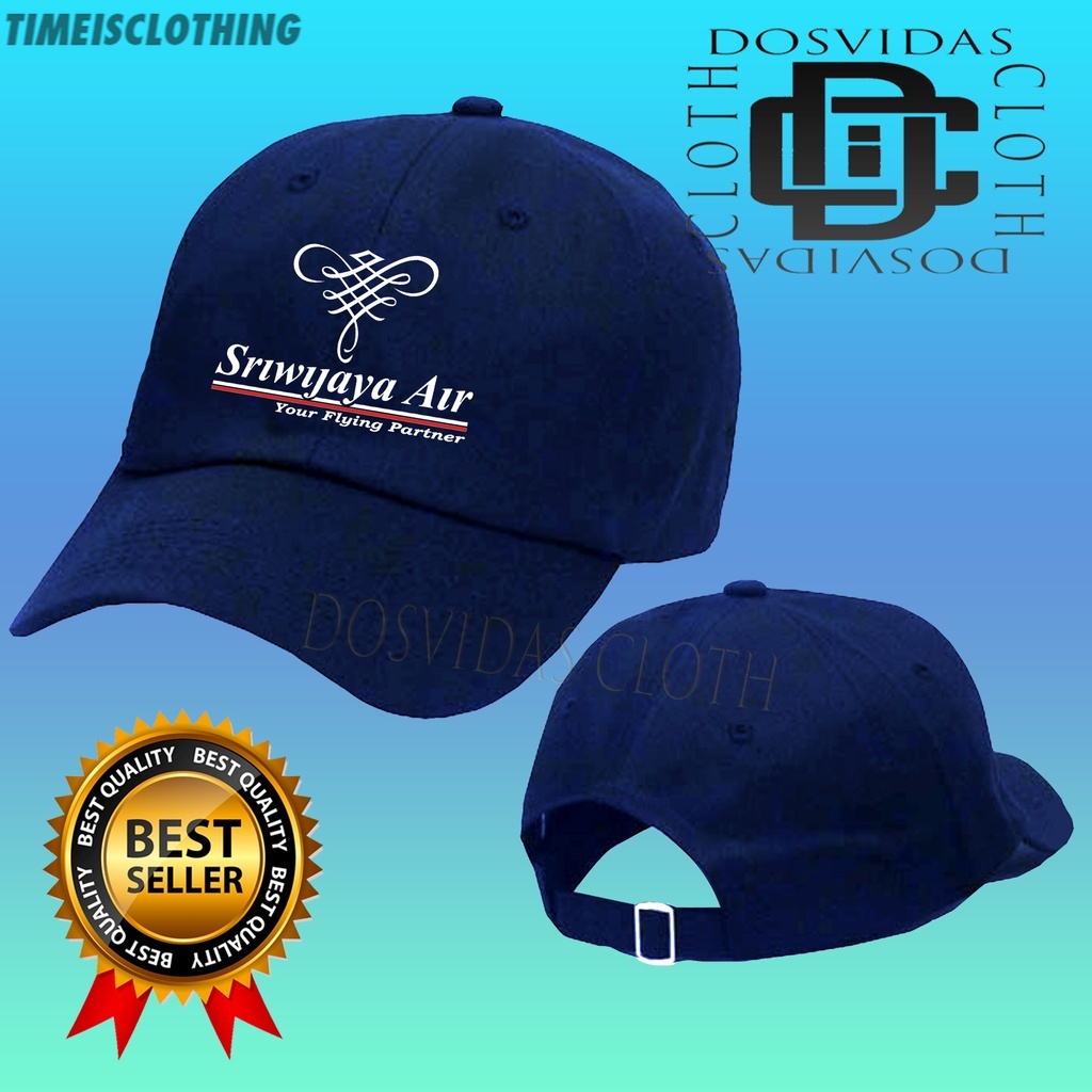 Topi Baseball MASKAPAI SRIWIJAYA AIR keren BERKUALITAS  Pria Wanita SRIWIJAYA AIR TIC