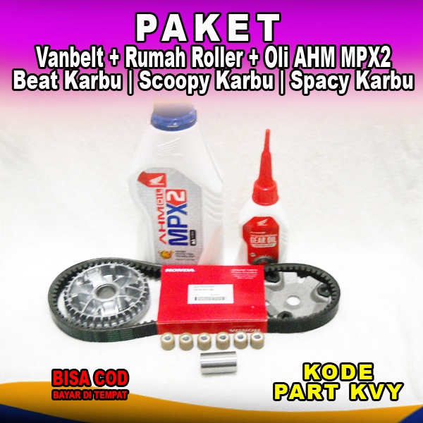 Oli AHM MPX2 Oli Motor AHM Oli AHM Metic Vanbelt Beat Karbu Paket Vanbelt Beat Karbu VBelt Beat Karb