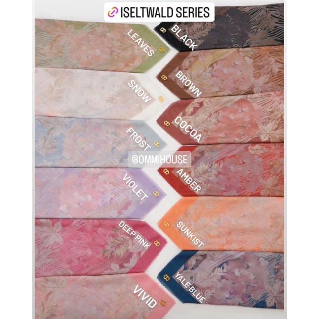 ISELTWALD SERIES - BUTTONSCARVES
