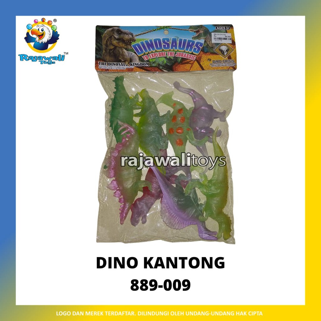 RAJAWALI TOYS DINO KANTONG 889-009/ MAINAN DINOSAURUS SATUAN/MACAM-MACAM DINO