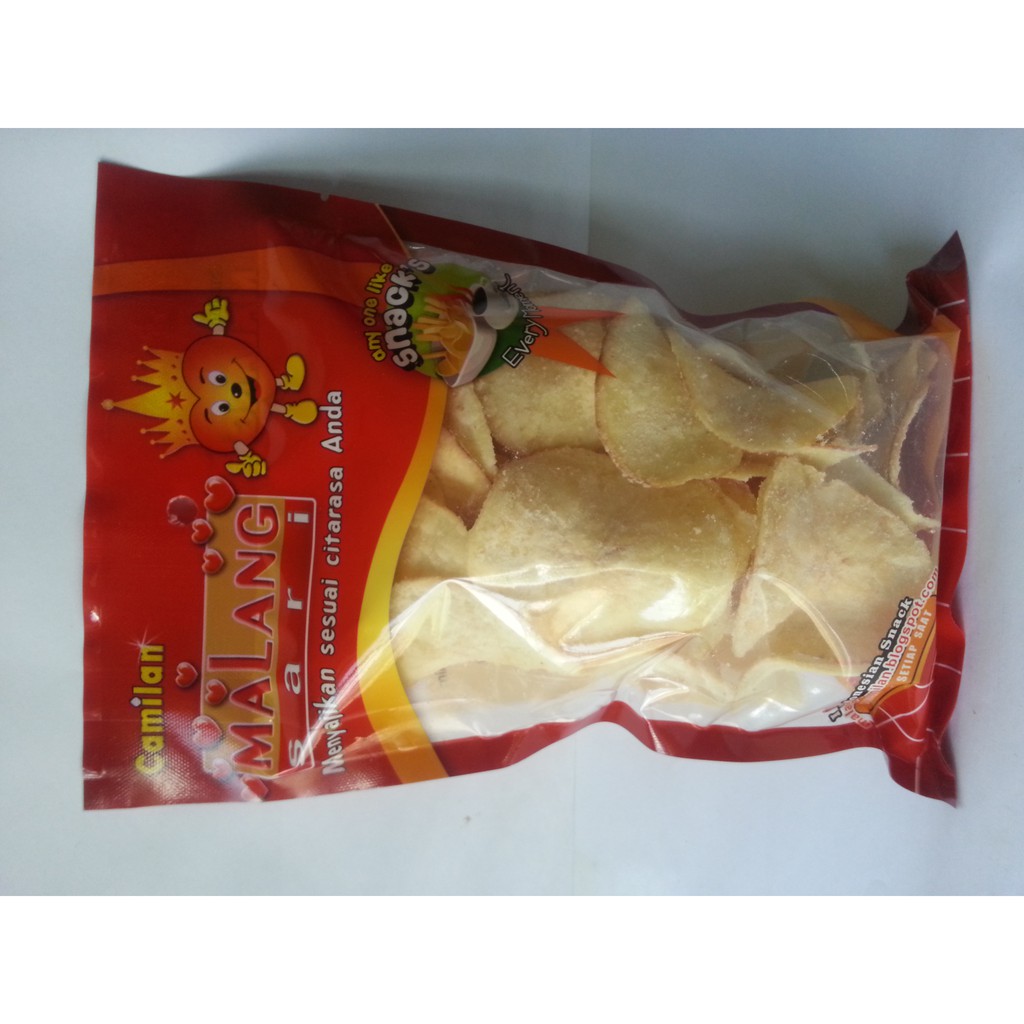 

KERIPIK SINGKONG ORIGINAL MANIS ASIN 130gr Malang Sari