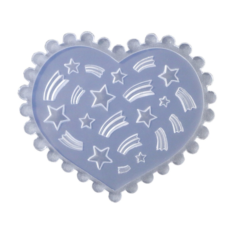 Siy Cetakan Resin Akrilik Gel Nail Art Bentuk Tengkorak Bunga Ukuran Mini