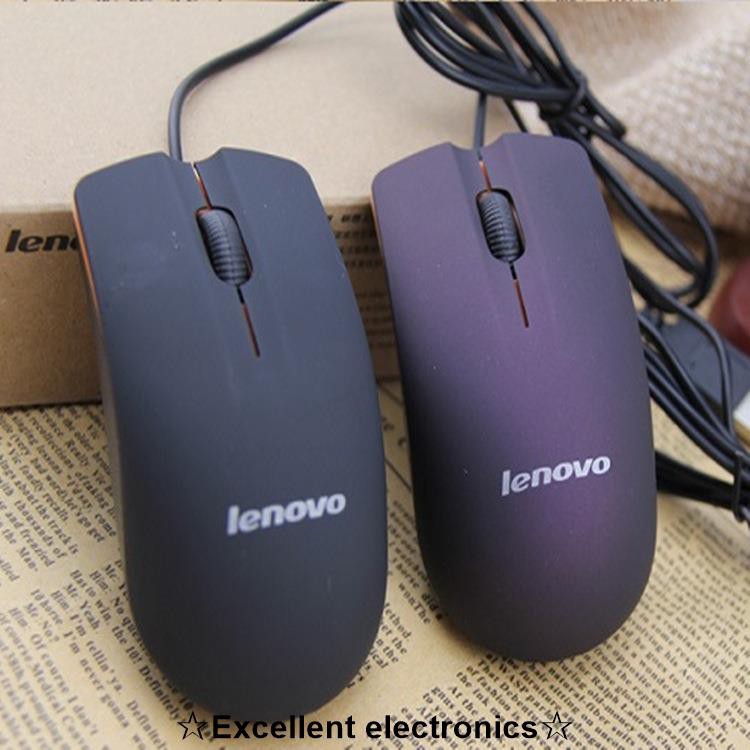 Lenovo M20 USB Wired Mouse 1200 DPI Optical Mouse For Computer Laptop【24h Ship】