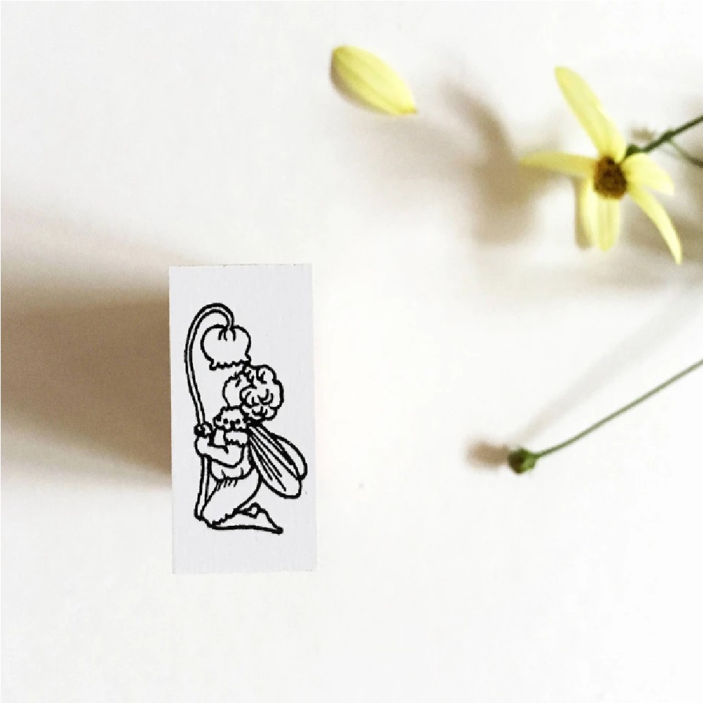

Niconeco Zakkaya X Krimgen Collaboration Rubber Stamp - The Fairy
