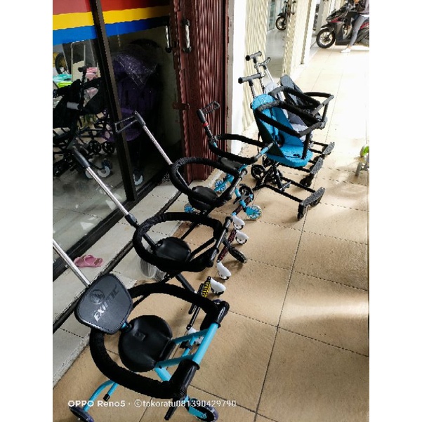 stroller babydoes dorongan bayi baby anak laki perempuan cewek babyelle pockit pliko adventure murah
