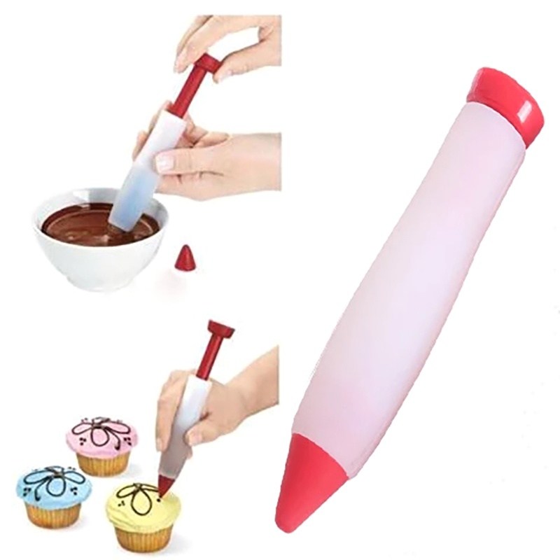 Pen Icing Piping Nozzles Bahan Silikon Untuk Aksesoris Dapur