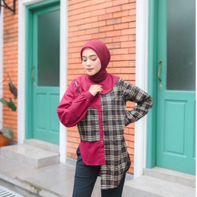 Kala Shirt Kemeja Daily By Proudyhijab