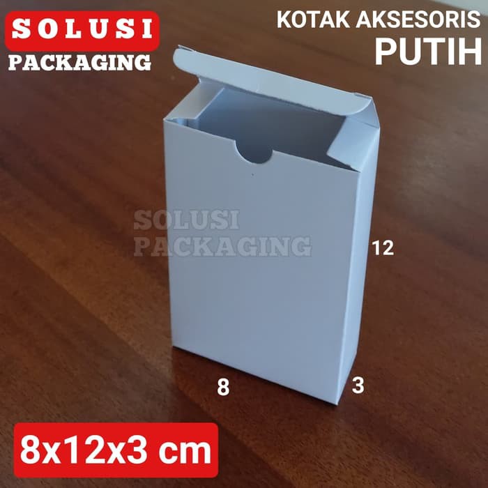 

ISI 36PCS KOTAK AKSESORIS PUTIH PANJANG/TEMPAT SOUVENIR/PILLOW BOX/BUNGKUS KADO/KARDUS