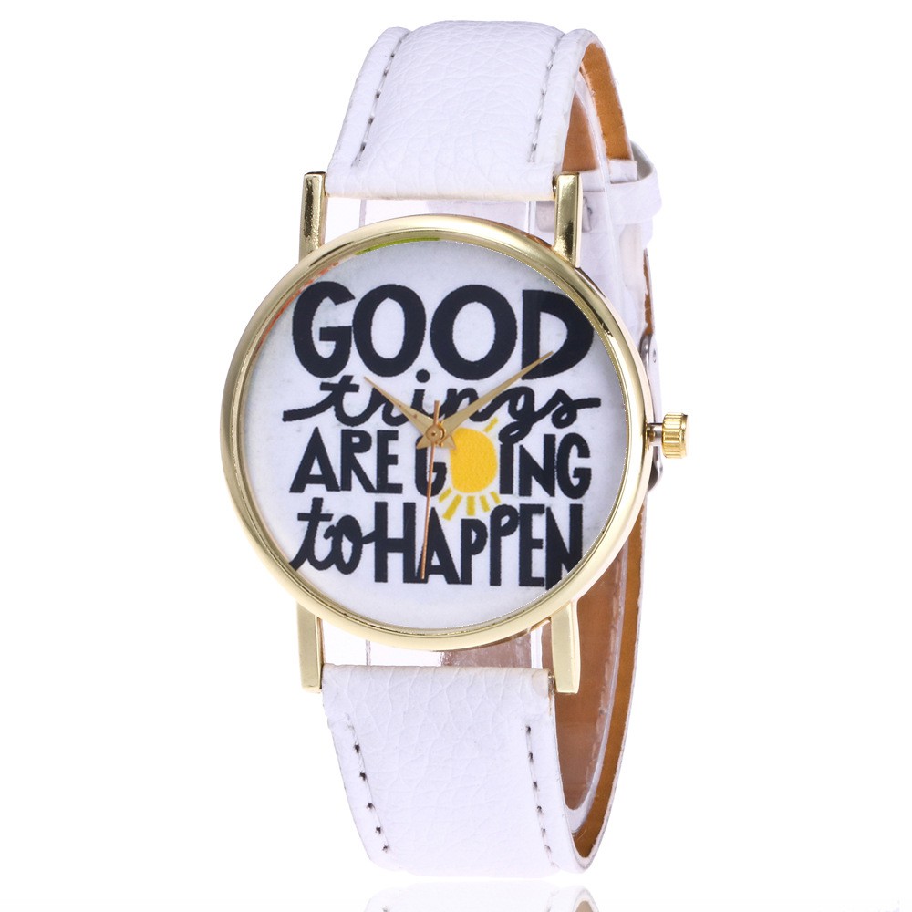 jam tangan good things are going to happen watch (1J1) JWA022