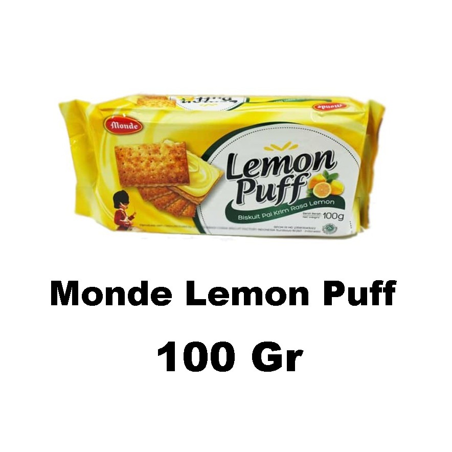 

Monde Lemon Puff 100 gr #BG