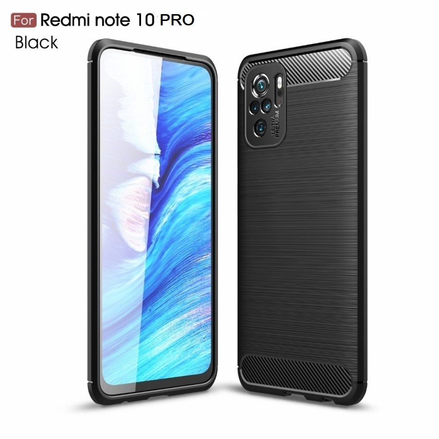 Casing Xiaomi Redmi Note 10 PRO Redmi Note 10 Softcase Ipaky Carbon Fiber Softcase Xiaomi Redmi Note