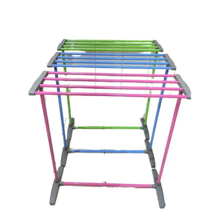 Promo ter murah gantungan handuk dynamic kaki dua