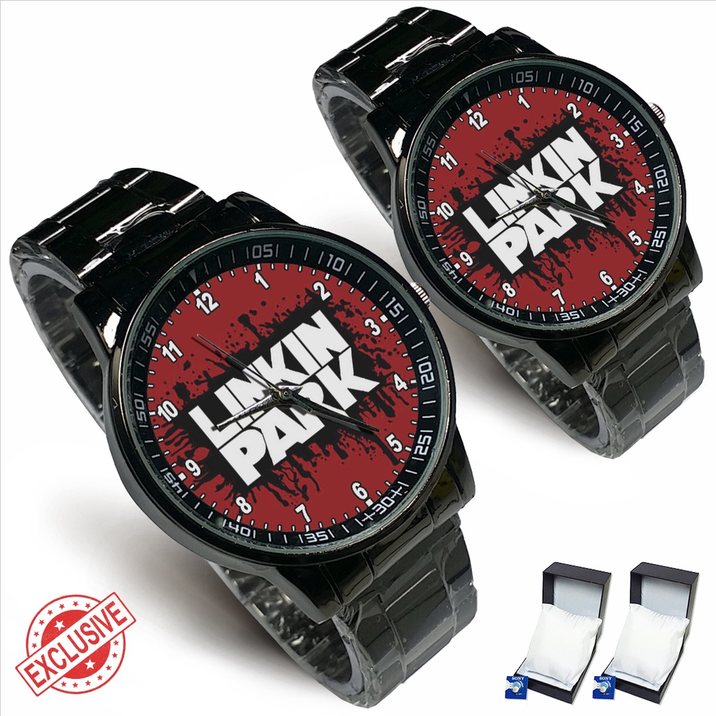 Jam Tangan Rantai Couple LINKIN PARK - 1 (Awesome)