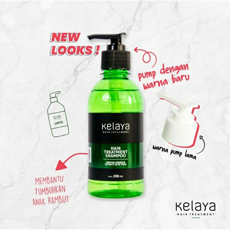 [FREE MINIGOLD] KELAYA SHAMPOO / Shampo Penumbuh Rambut Botak Rontok Hilang