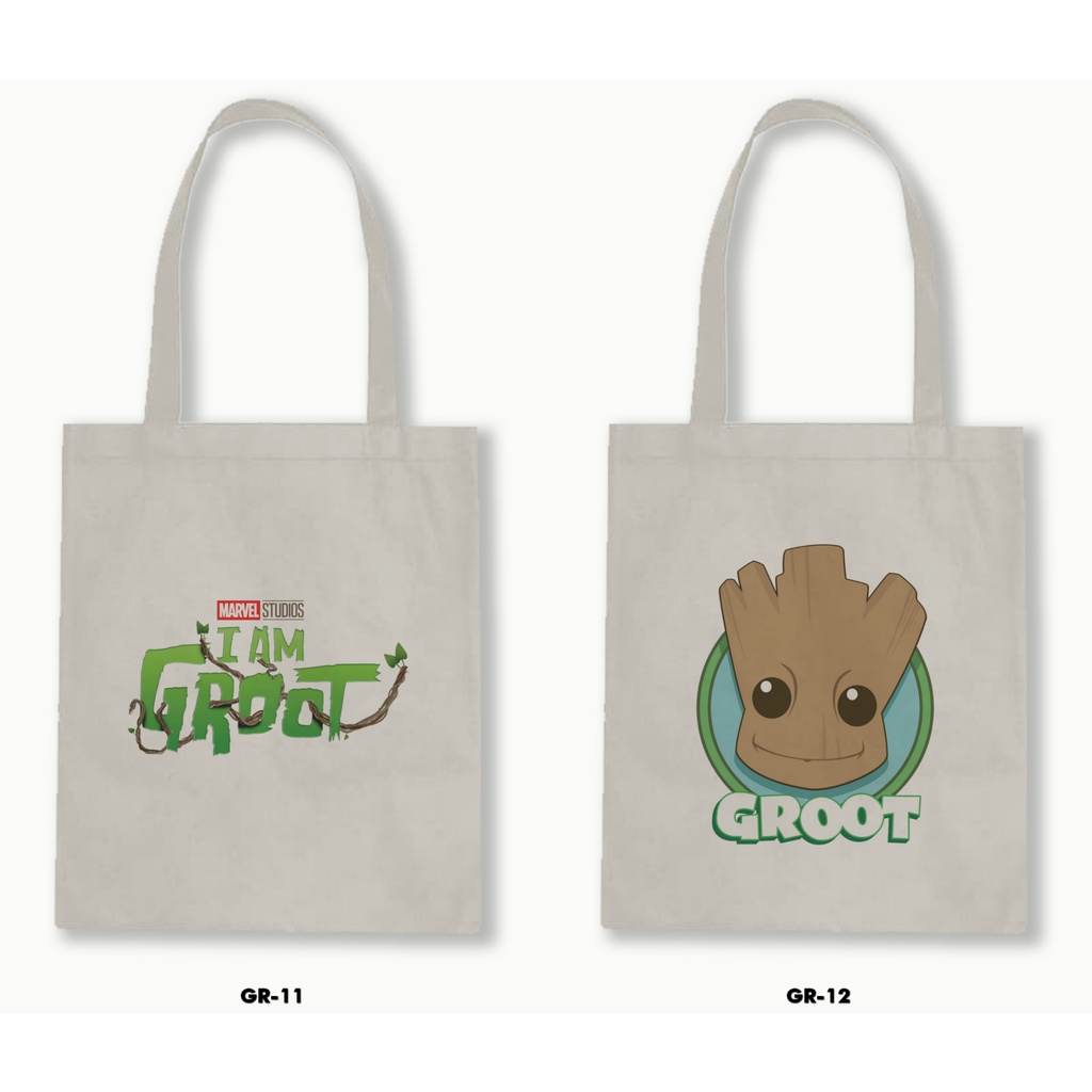 TOTE BAG BLACU - I AM GROOT .01