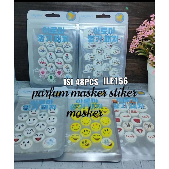 stiker masker aroma masker patch masker parfum masker