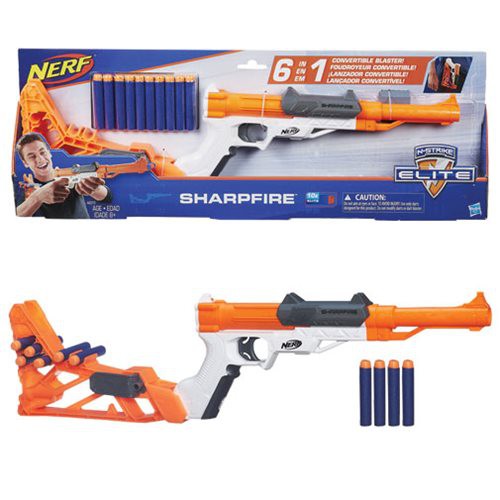 Jual Nerf Elite Sharpfire Blaster anak 