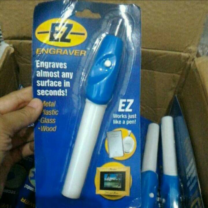 Engrave It Pen Alat Ukir Elektrik mengukir memahat laptop gelas kaca