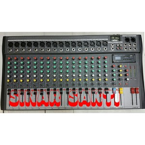 Mixer BlackSpider PMX 16M ( 16 channel ) USB,SD Card