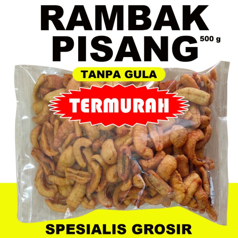 

Rambak pisang 500g, TERMURAH, BISA GROSIR !