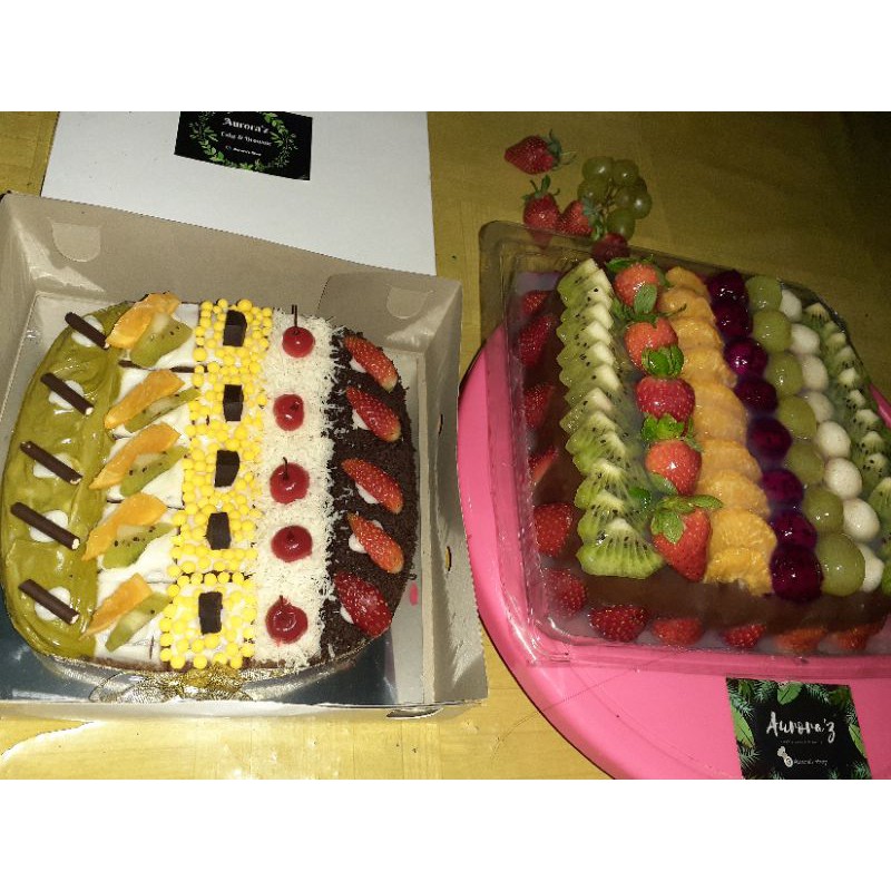 

puding buah Aurora'z