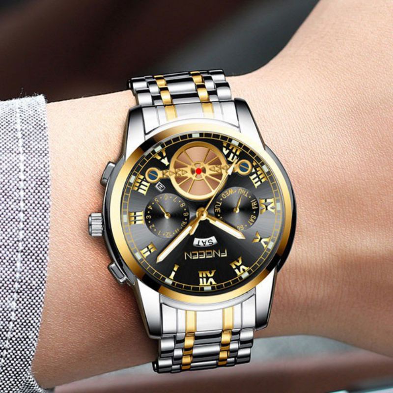[COD] FNGEEN 4001 Original / Jam Tangan Pria / Jam Tangan Original / Jam Tangan Import / TM-14
