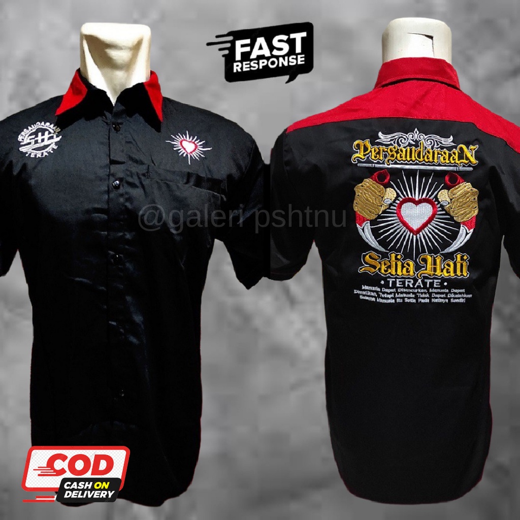 kemeja psht bordir - kemeja psht bordir terbaru - kemeja psht ori - hem psht - hem psht bordir