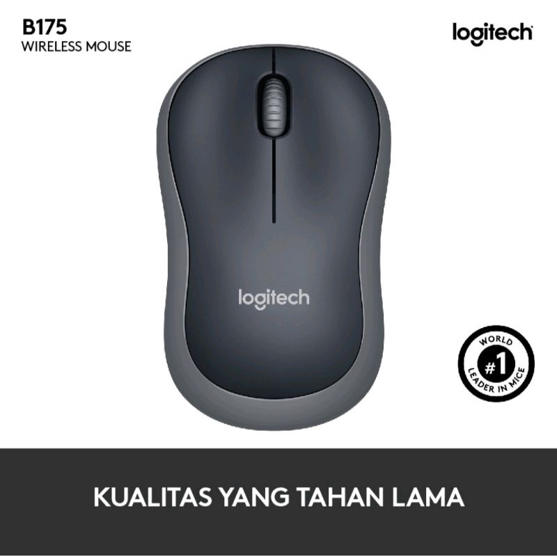 Logitech B175 Wireless Mouse Original 100%