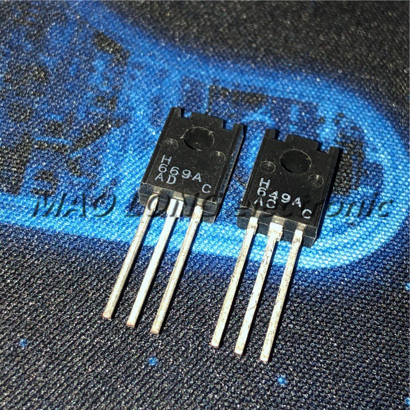 10pcs/lot 2SD/H669A/2SB/H649A 669A 649A TO126 audio power amplifier transistor In Stock new origin