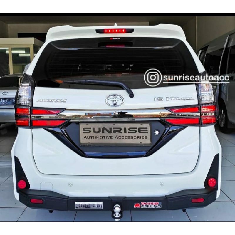 Towing belakang Rhino pengaman bumper belakang besi towing bar avanza lama all new avanza grand avan