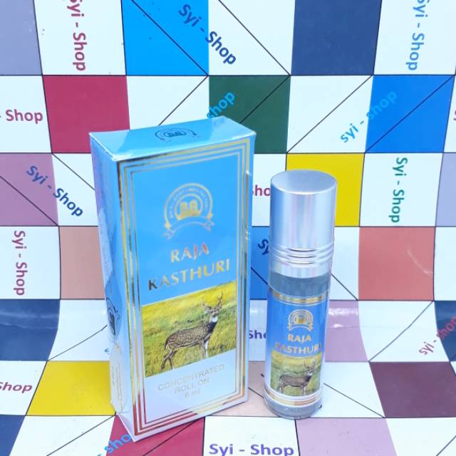 Parfum RAJA KASTHURI By Bin Ali Roll On Non Alkohol 6ml