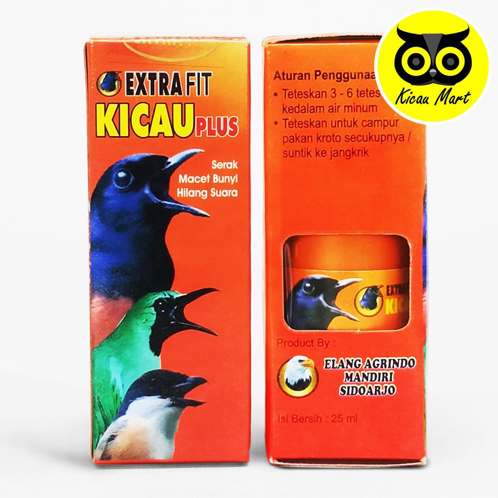 Extra Fit Extrafit Kicau Vitamin Burung Murai Cucak Ijo Cendet Kacer Obat Penggacor Metabolisme Metabolis Meningkatkan Stamina Kicau Lebih Gacor Cegah Stress Sehatkan Bulu